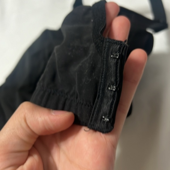 Black Bra Olga bra size 38D black no wire bra - Picture 9 of 12